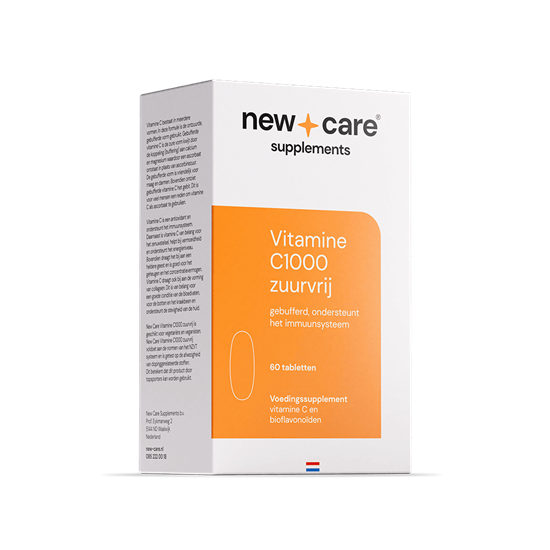 NEW CARE VIT C1000 ZUURVRIJ 60ST